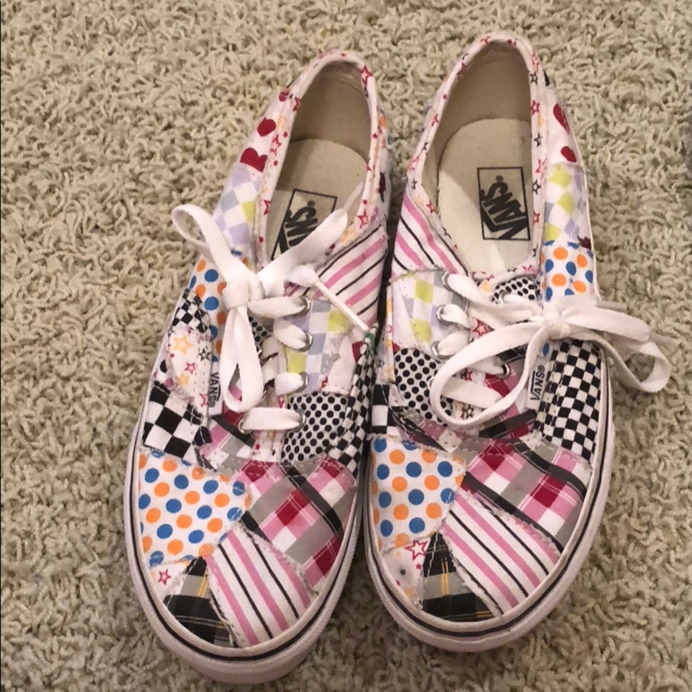 Quilted Vans Size 2